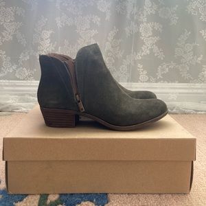 Lucky Brand Suede Ankle Boot